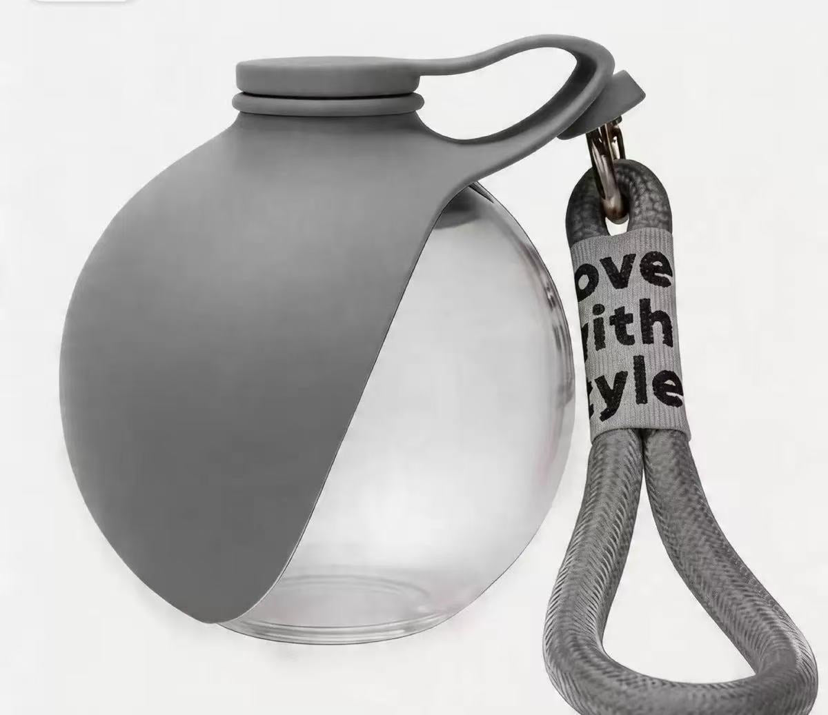 Silicone Plastic Travel Water Bowl