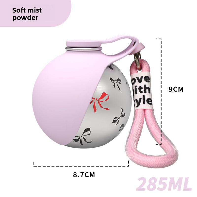 Silicone Stainless Steel Travel Water Bowl